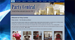Desktop Screenshot of party-central.ca